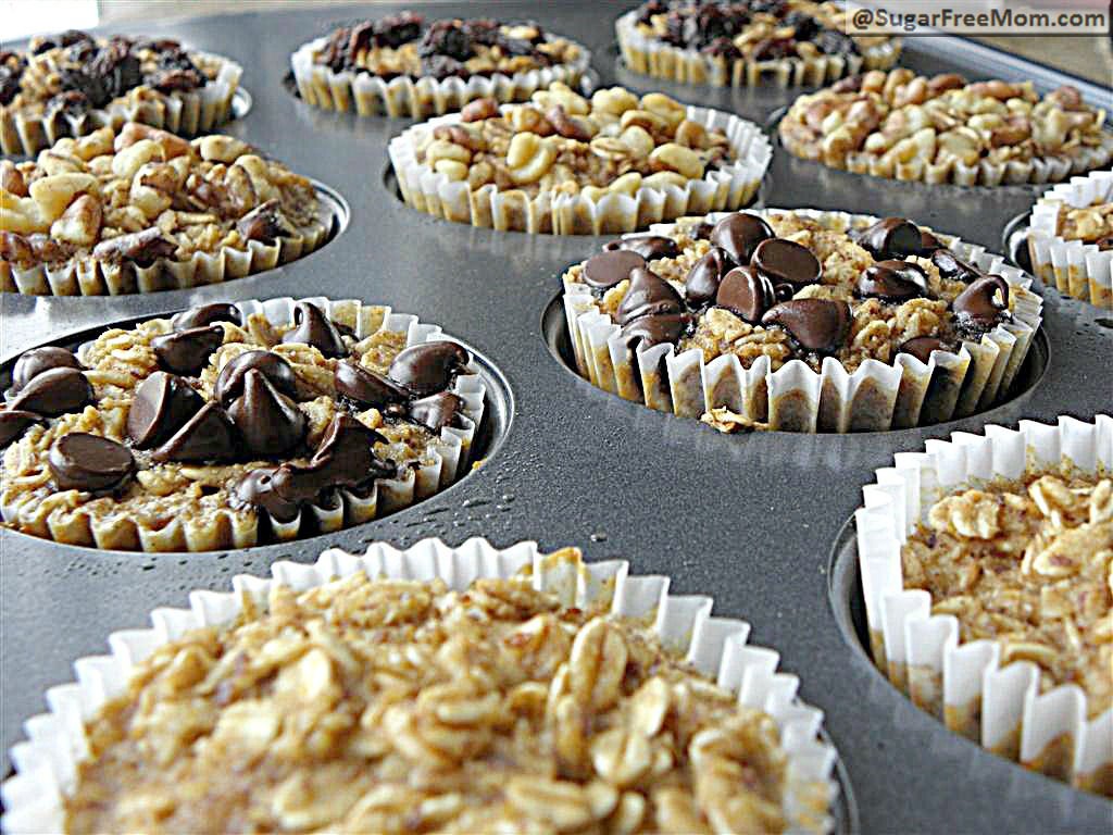 Personal Portion Sized Freezer-Friendly Baked Oatmeal Cups
