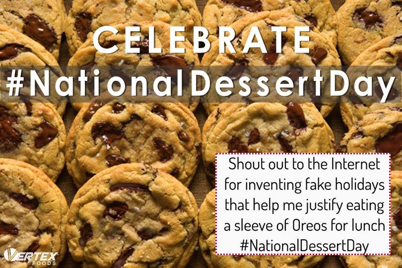 Happy #NationalDessertDay! Celebrate with Chocolate Chip Cookies that are DELISH + Low Carb too!!
