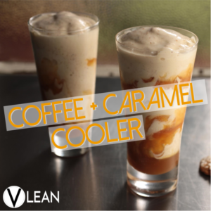 VLEAN - coffee + caramel cooler