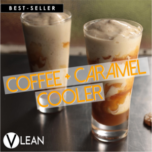 V-LEAN Customized Meal Replacement Shake *BEST SELLER* Coffee + Caramel Cooler