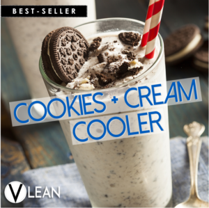 V-LEAN Customized Meal Replacement Shake *BEST SELLER* Cookies + Cream Cooler