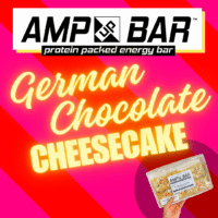 [PRE-ORDER] AMP UP Bar *Limited Edition* German Chocolate Cheesecake